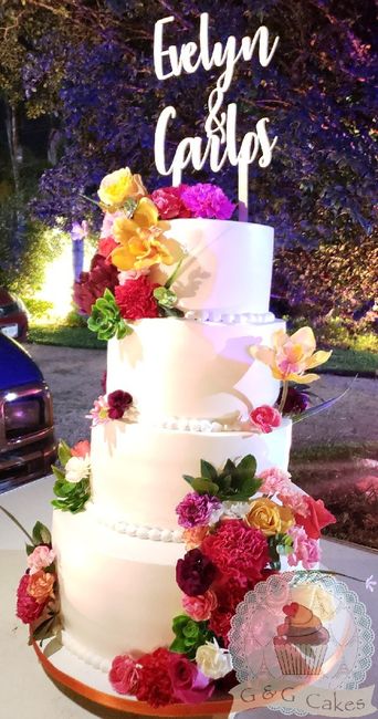 Pastel de boda 🎂 - 2