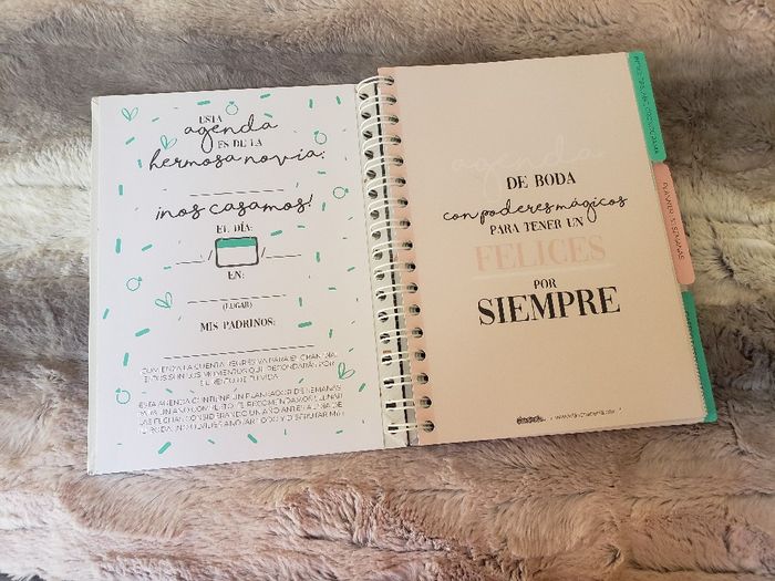 Agenda de novia 1