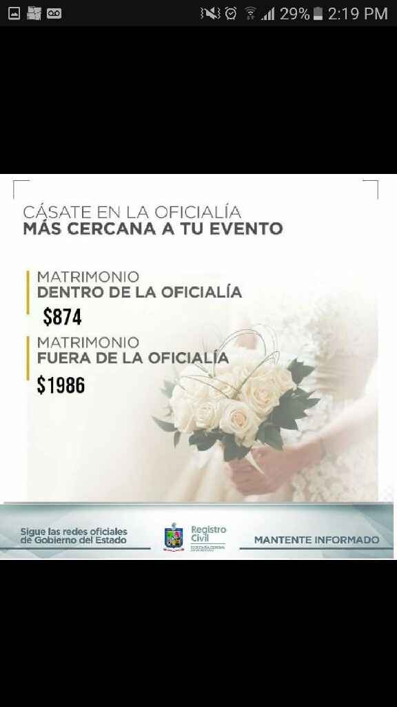 Boda Civil - 1