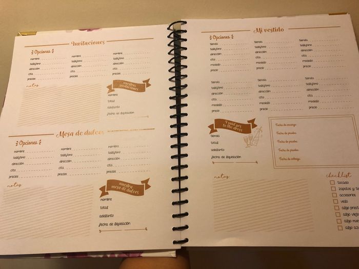 Agenda organizadora - 3