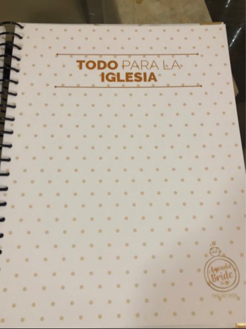 Agenda organizadora - 4