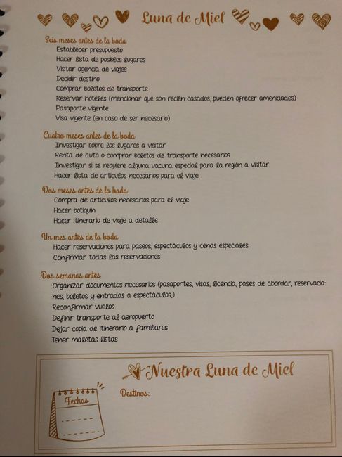 Agenda organizadora - 5