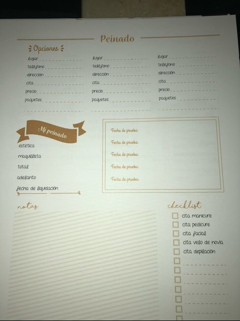 Agenda organizadora - 8