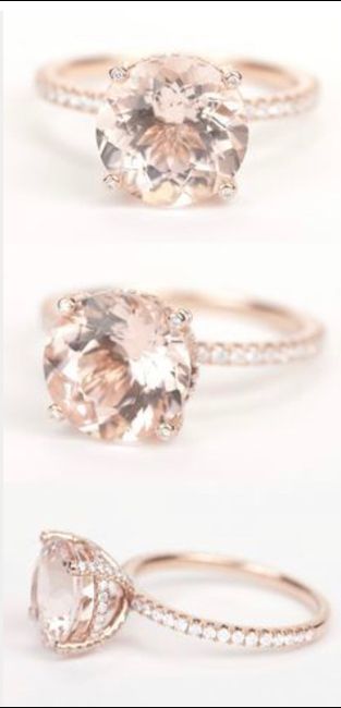 Anillo de compromiso rosa - 4