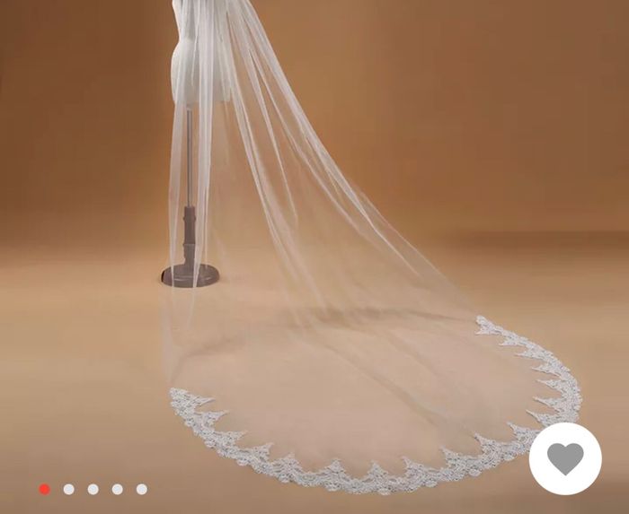 Velo de novia Ivory largo? Necesito para mi boda. q m digan donde comprar ya sea nuevo o usado. - 3
