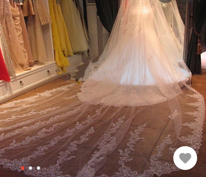 Velo de novia Ivory largo? Necesito para mi boda. q m digan donde comprar ya sea nuevo o usado. - 9