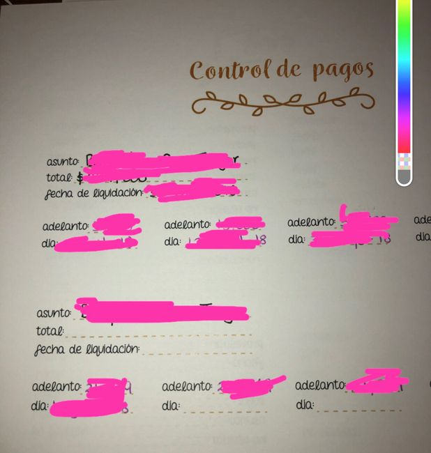 Agendas de boda - 3