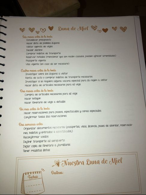 Agendas de boda - 4