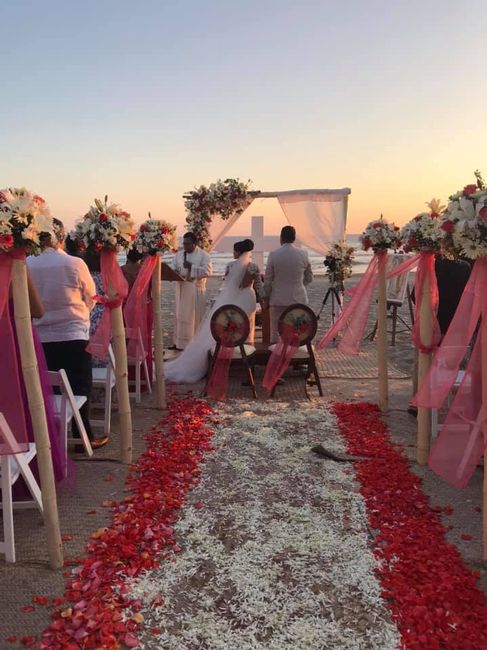 boda en la Playa. - 2