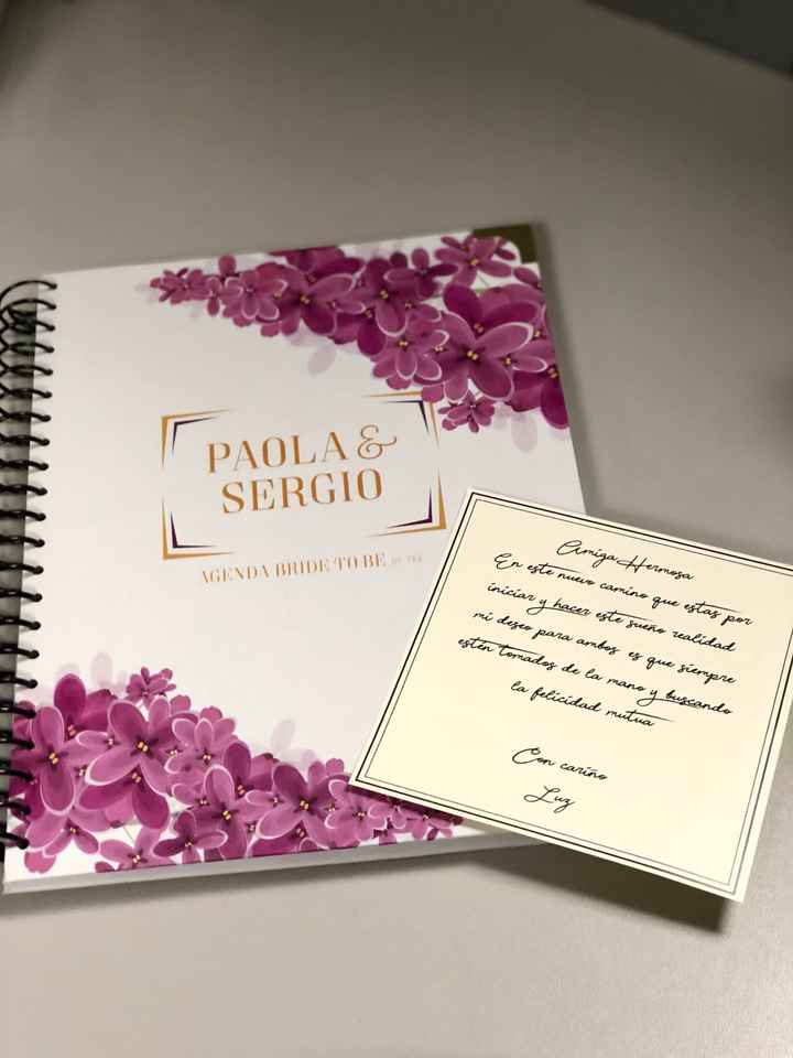 Agenda organizadora - 1
