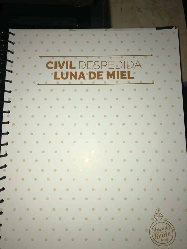 Agenda para boda 💍 comprar o Hacer? - 4