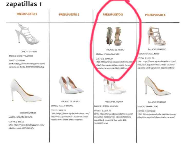 Zapatos de novia - 1
