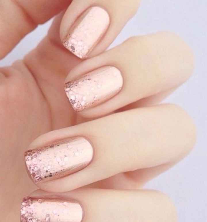 Uñas en color rosa 💓💓💓💓 - 1