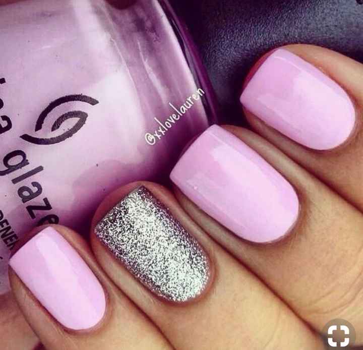 Uñas en color rosa 💓💓💓💓 - 11