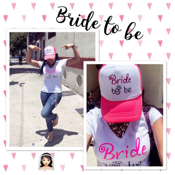 Termos y gorras team bride en Rosa - 1