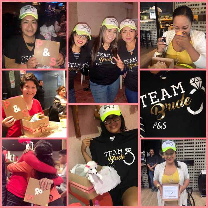 Termos y gorras team bride en Rosa - 2