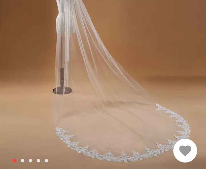 Velo de novia Ivory largo? Necesito para mi boda. q m digan donde comprar ya sea nuevo o usado. - 3
