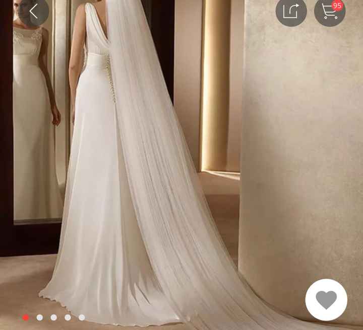 Velo de novia Ivory largo? Necesito para mi boda. q m digan donde comprar ya sea nuevo o usado. - 6