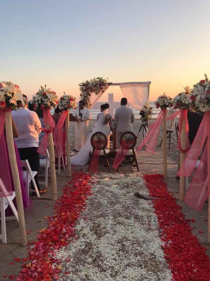 boda en la Playa. - 2