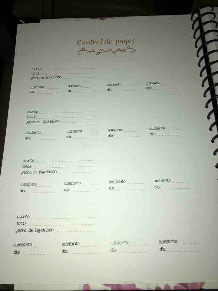 Agenda para Novias - 4