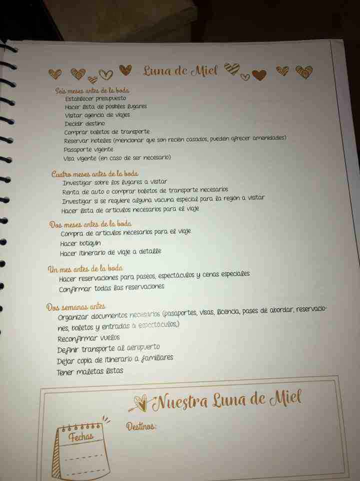 Agenda para Novias - 6