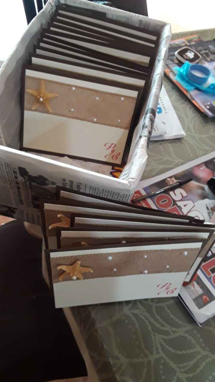 Invitaciones: blanco vs color - 2