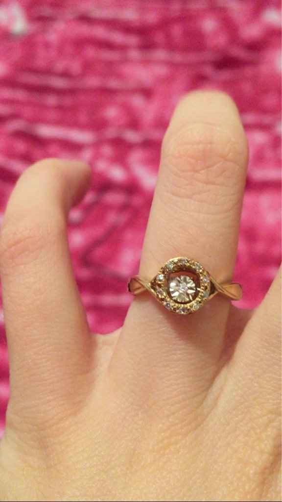 Mi anillo de compromiso  💍 ❤️❤️ - 1