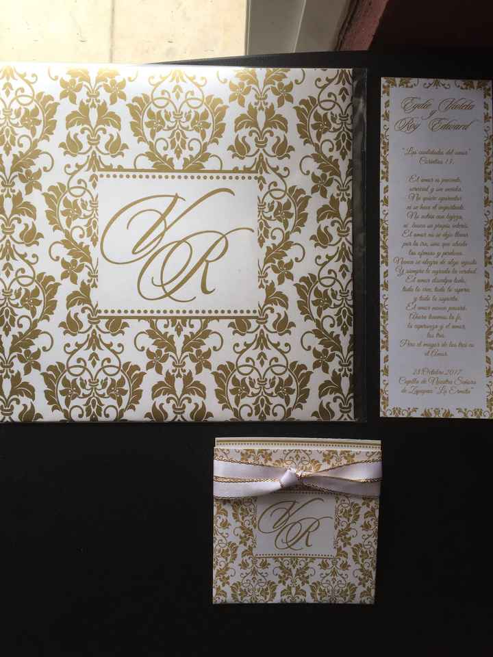 Nuestras invitaciones 😍💍🎀 - 1