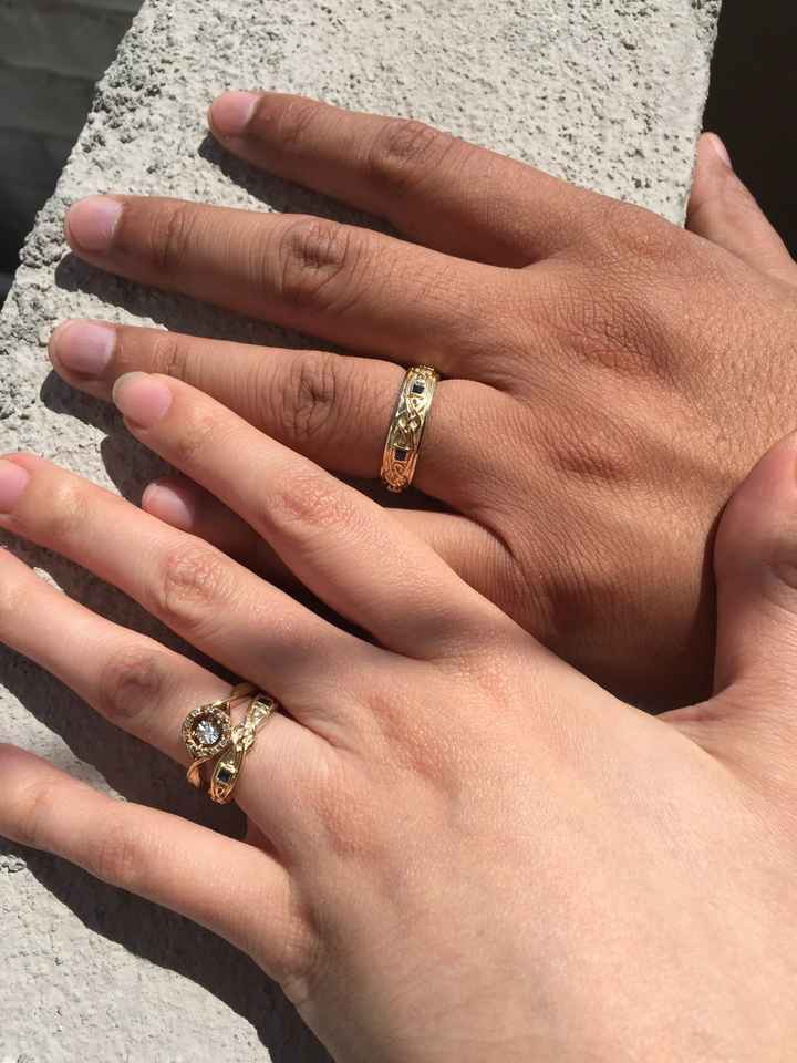  Por fiiin nuestras argollas 💍😍❤️ - 3