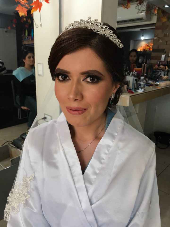  Maquillaje en la prueba vs maquillaje el dia de la boda - 2