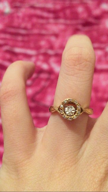 Anillo de compromiso, joyitas - 1