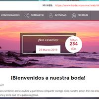 Faltan 234 días para mi boda