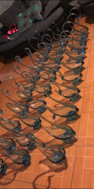 Mis centros de mesa, casi al precio que mis invitaciones , 😇 - 3