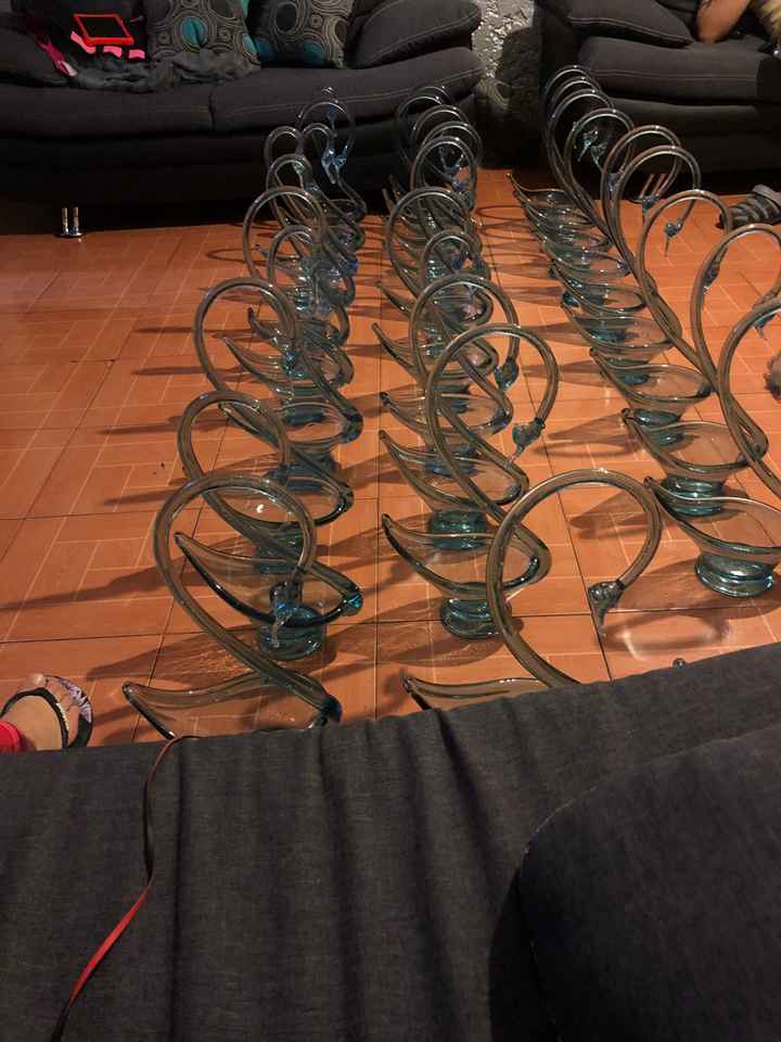 Mis centros de mesa, casi al precio que mis invitaciones , 😇 - 2