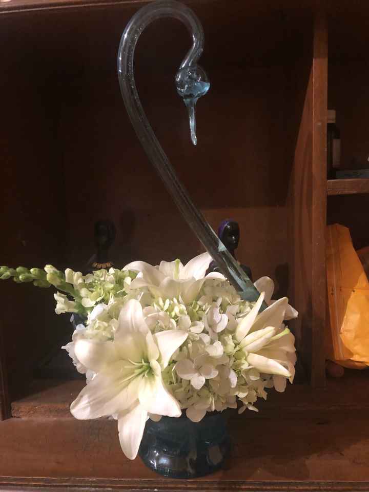 y así quedarán los centros de mesa - 2