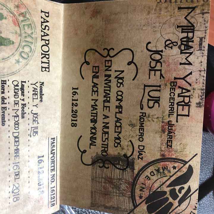 Ya entregue mis invitaciones y este fue el diseño que más nos gusto - 2
