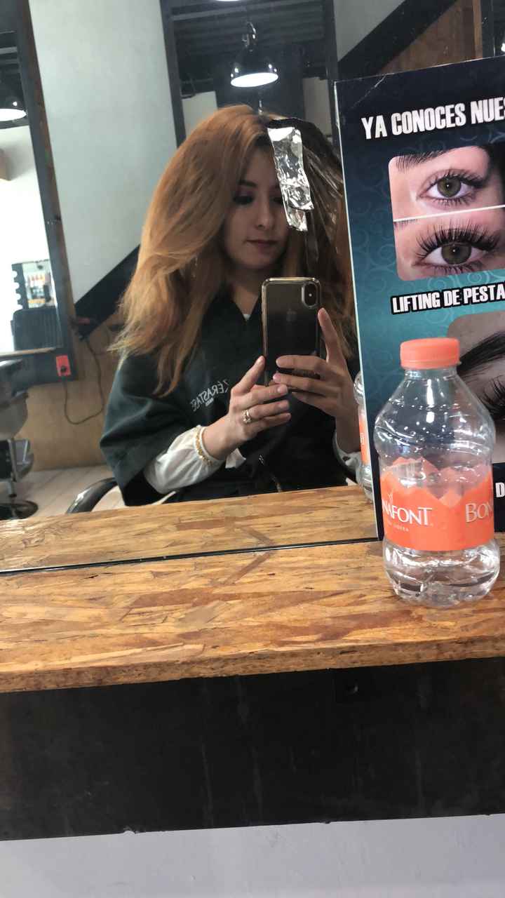 Me teñí mi pelo de rubio - 2