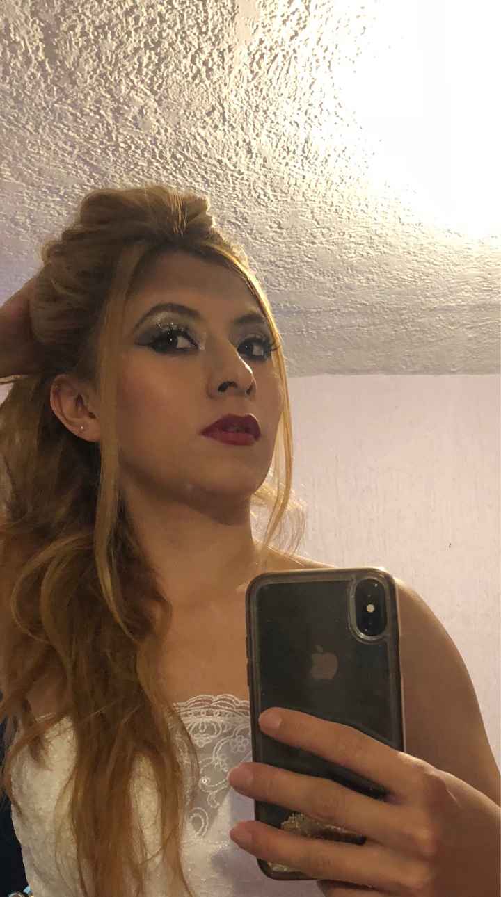 Yo me maquillaré sola 😱🙈😅 - 4