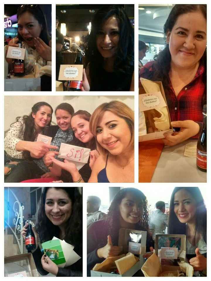 Pregunta Quieres ser mi dama? Síiii