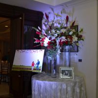 Flores en lobby