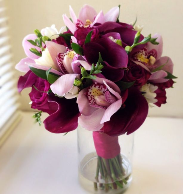 Ramo color vino - 3