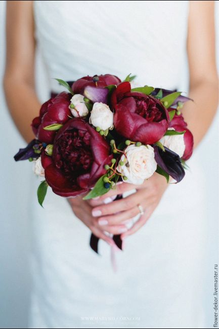 Ramo color vino - 4