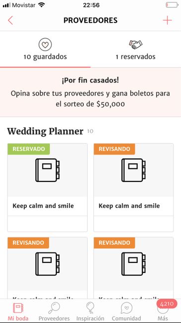 Cómo registrar mis proveedores que no aparecen en la página de bodas? - 3