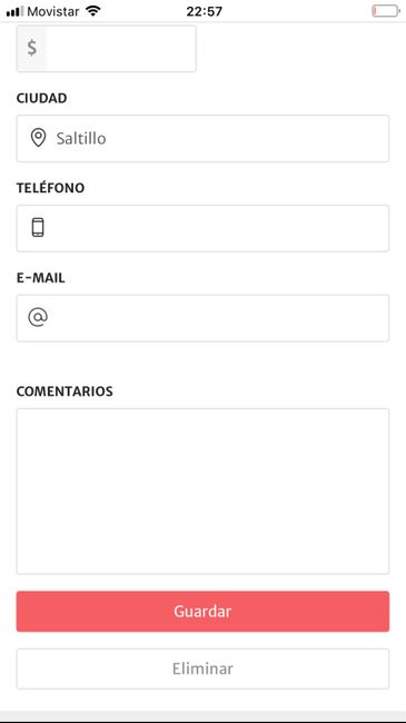 Cómo registrar mis proveedores que no aparecen en la página de bodas? - 5
