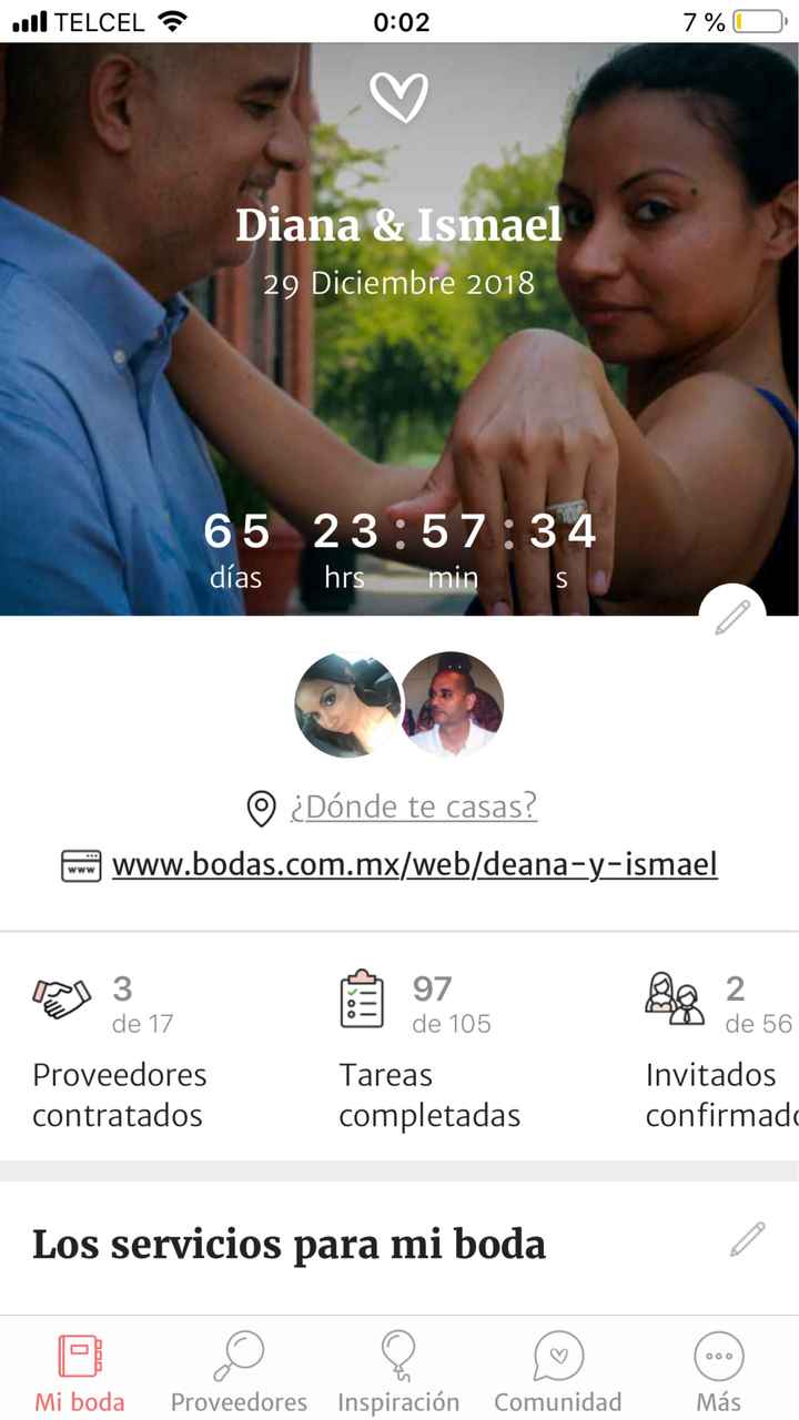 65 días para nuestra boda 🎩 - 1