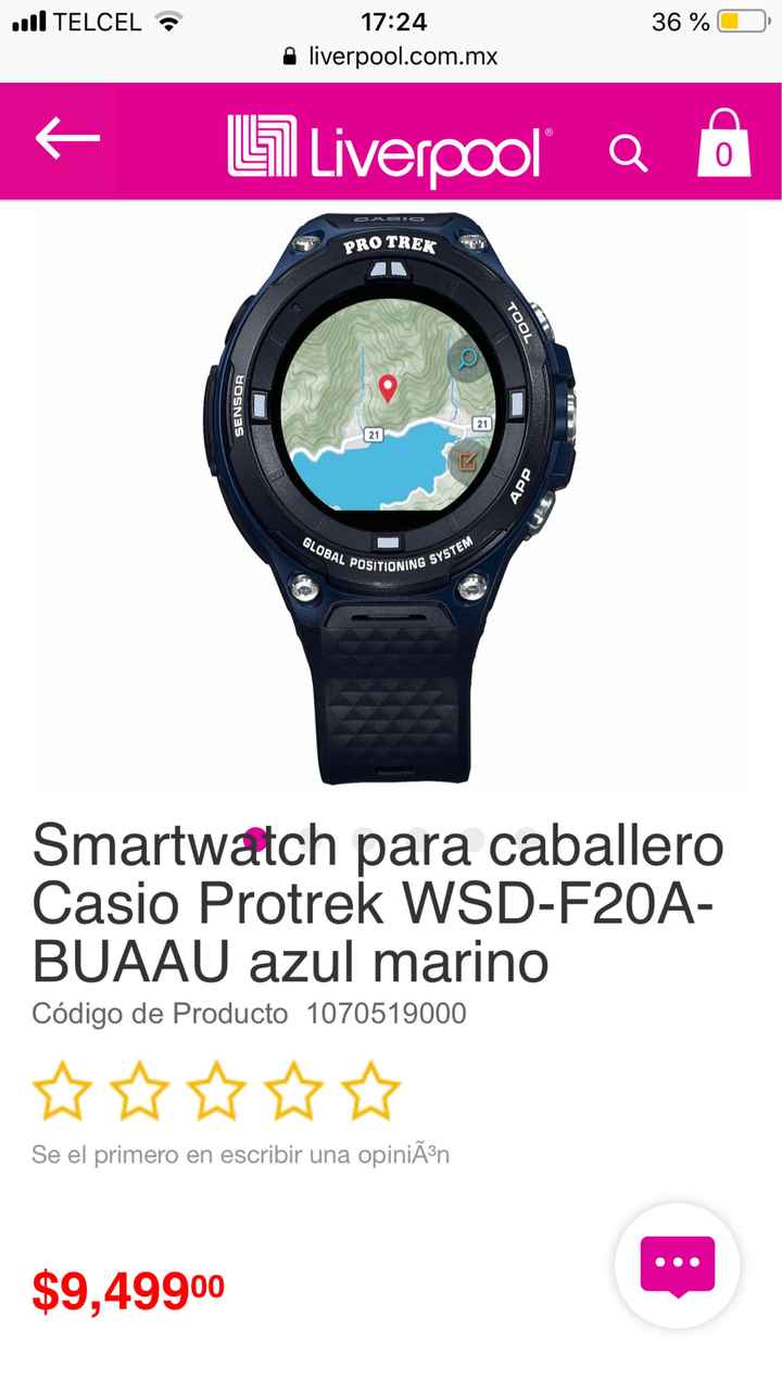 Costo del reloj - 1