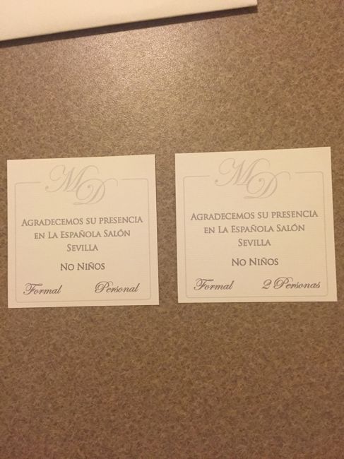 Pases de invitación? - 1