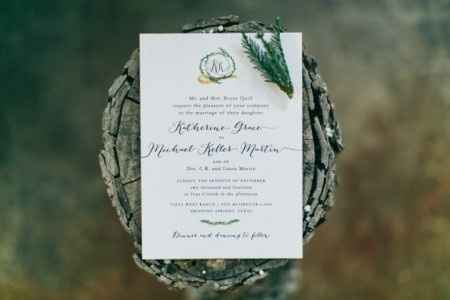 Invitaciones - rústico 