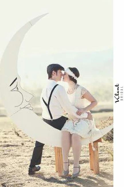 Bajo la luna y las estrellas. Decoración para bodas. 20