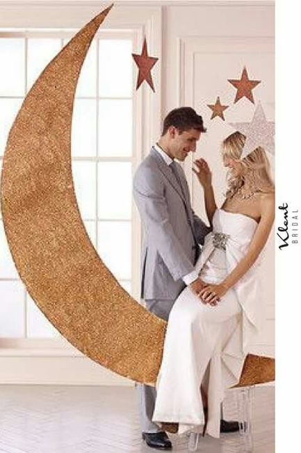 Bajo la luna y las estrellas. Decoración para bodas. 22
